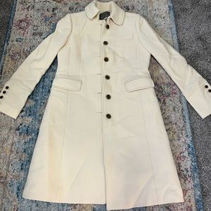 J Crew Double Cloth Lady Coat with Thinsulate, size 4
